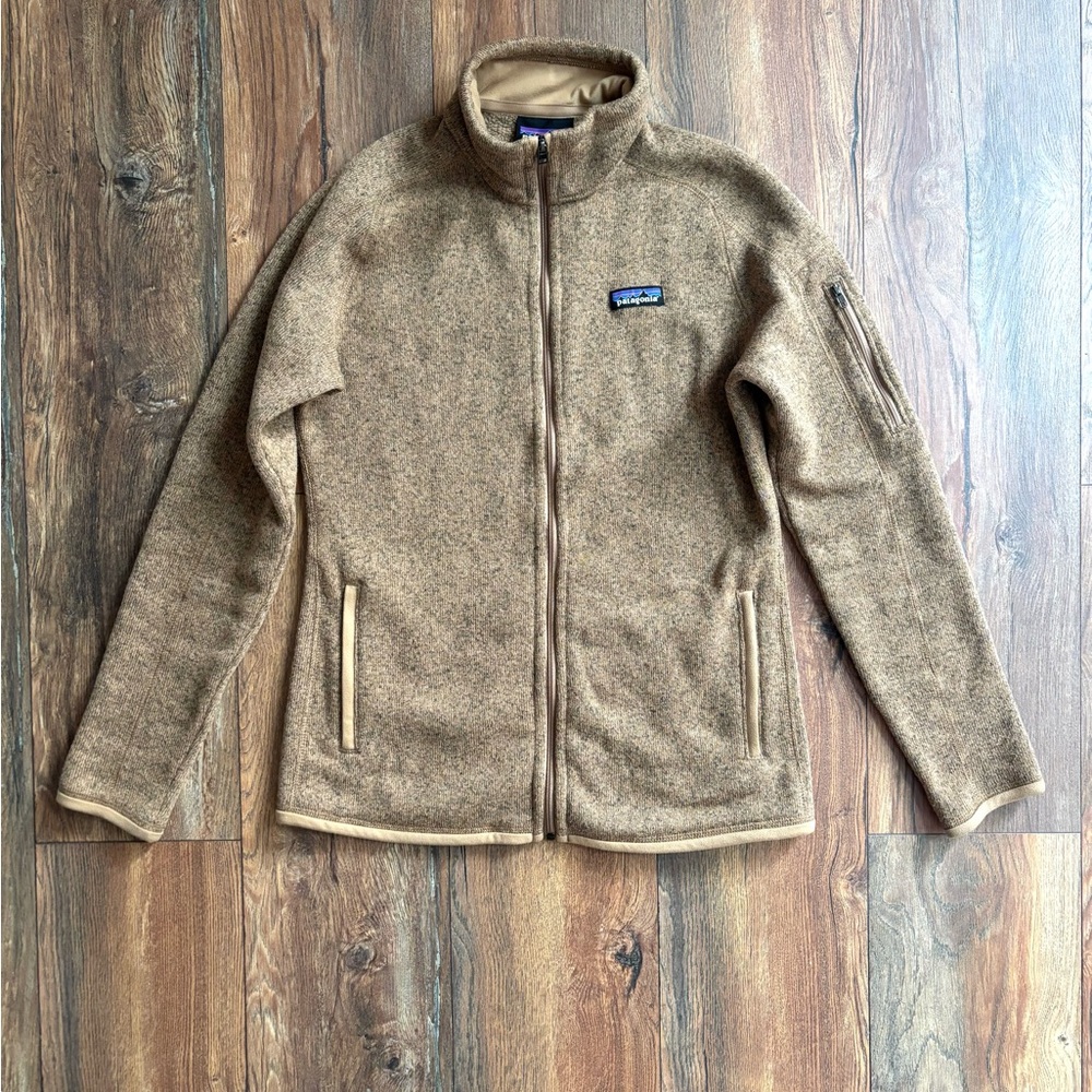 Patagonia Tan Fleece Jacket
